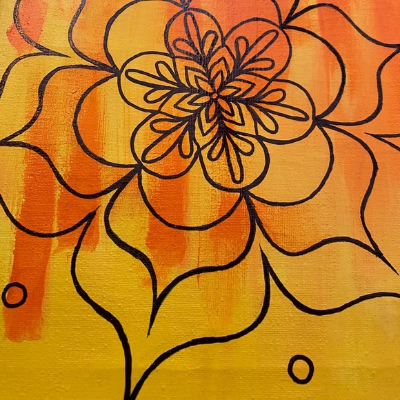 MEDIUM Sunrise mandalas set of 4 medium - Picture 2 of 6